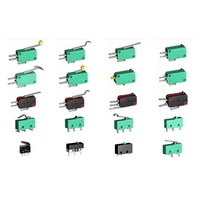 KW12-A longue course et micro-interrupteur CE ROHS 3 bornes mini sans levier souris micro commutateur