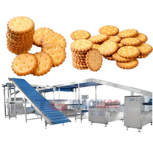 Precio de fábrica, máquina formadora de galletas de aperitivos totalmente automática, fabricante de línea de producción de galletas para mascotas