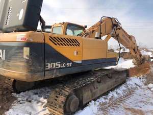 Pelle multifonction sur chenilles originale de la Corée Hyundai 305LC-9 Hyundai à haut rendement en bon état en vente - Product Image 3