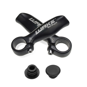 RTS 1 Pair Mountain Bike Small Auxiliary Handlebar Aluminum Alloy <strong>Bar</strong> <strong>Ends</strong> Bicycle Grip Accessories - Product Image 4