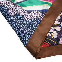 Vêtements d'automne pour femmes 2022 Veste Offre Spéciale Soie simulée Multi-Print Fashion Casual Women Windbreaker