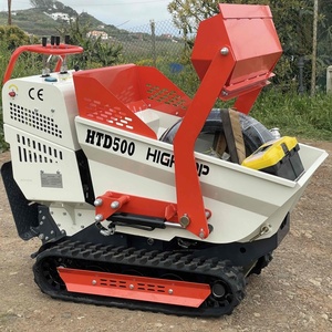 Mini-dumper multifonctionnel sur chenilles HT500Y-4 avec pompe et PLC - Product Image 5