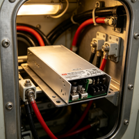 Alimentation électrique à découpage Meanwell NSP-500-15 500W à entrée unique 15V CC pour automatisation industrielle