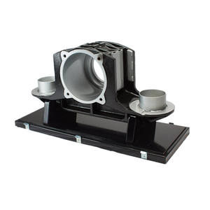 Piezas de Fundición para Ferrocarriles de Alta Velocidad, Carcasa de Eje para Caja de Eje de Ferrocarril, Repuestos de Proveedores Chinos - Product Image 3