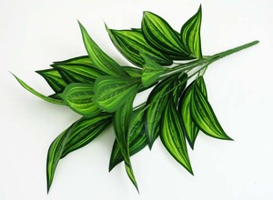 Plantas artificiales de <span class=keywords><strong>agave</strong></span> falsas, arbustos de imitación, arbustos de hierba, flores de plástico para bodas, decoración de hojas verdes para interiores y exteriores - Product Image 5