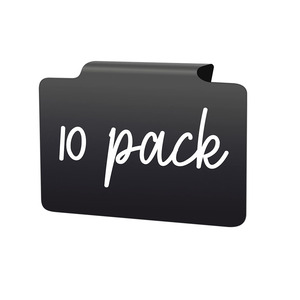 Basket <strong>Labels</strong> Clip on for Pantry Organization and Storage Baskets <strong>Bin</strong> <strong>Labels</strong> Black <strong>Bin</strong> Clip <strong>Labels</strong> for Baskets - Product Image 1