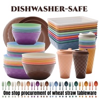 Tasse à café personnalisée en paille de blé avec couvercle à boire directement 630 ml 21 oz Tasses à café réutilisables avec couvercles Couleurs Morandi Lavable au lave-vaisselle