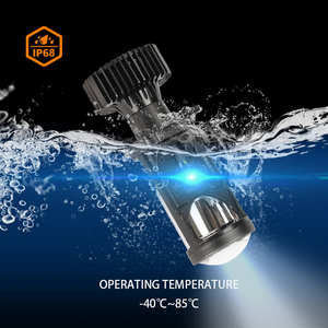 Mini projecteur optique LED <span class=keywords><strong>compact</strong></span> H4 pour la conversion automobile, mise à niveau de la mise au point des feux de route et des feux de croisement - Product Image 3