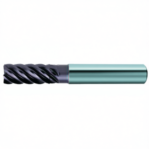 ดอกกัดคาร์ไบด์ Ta1440 เคลือบนาโน TiAlN มุมเฉือน 44 45 46 องศา แบบ 6 ฟลุต - Product Image 2