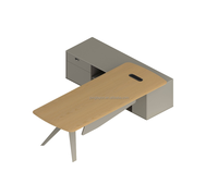 Ensemble de bureau de direction moderne en bois convertible et extensible de luxe de haute qualité, garantie 10 ans, certifié ISO9001