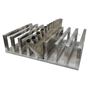Support professionnel en acier inoxydable à une rangée, 1,5 pouce, 13 emplacements - Product Image 2