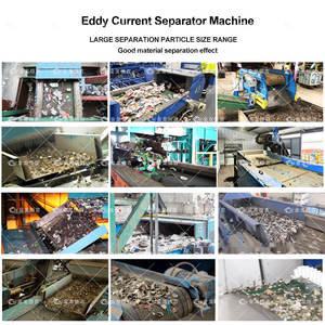 Máquina separadora de residuos Zorba de corriente de Foucault reciclar máquina separadora con precio bajo - Product Image 2