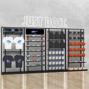 Perakende mağaza için kaliteli ayakkabı sergileme rafı basketbol ayakkabısı mağaza rafı spor ayakkabı vitrin özelleştirilmiş - Product Image 5