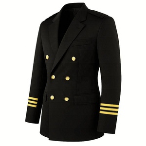 Uniforme de Piloto ULTAC para Todas las Temporadas, Camisa Blanca de Capitán, Tripulación, Asistente de Vuelo, Traje de Manga Larga de Poliéster, Uniforme de Servicio Aéreo - Product Image 3