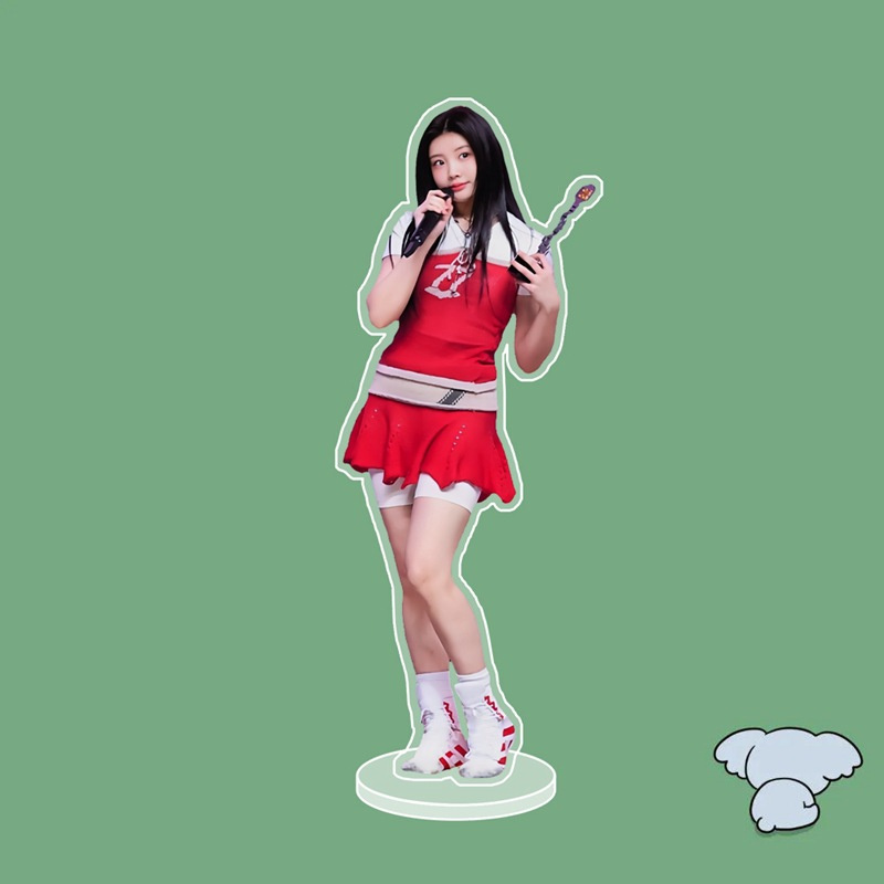 KPOP ILLIT 15CM Full-Body Acrylic Stand Figure - WONHEE MOKA YUNAH