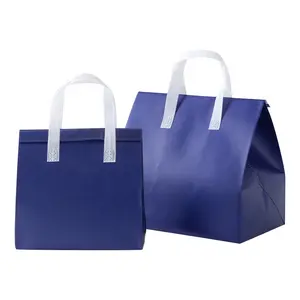 Su geçirmez taşınabilir özelleştirilmiş karikatür gıda piknik yemek kabı okul öğle yemeği çantası termos yalıtımlı öğle yemeği çantaları