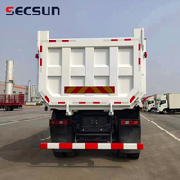 Camion benne SECSUN 4x2 4x4 6x4 8x4 15 tonnes 17 tonnes avec moteur EURO 5