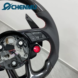 NOUVEAU Modèle de Volant en Cuir Perforé pour Conduite Quotidienne pour <span class=keywords><strong>Audi</strong></span> Q5 <span class=keywords><strong>Q3</strong></span> Q2 Q7 Q8 S3 S4 S5 S6 S7, Interrupteur Multifonction Personnalisé Fiable - Product Image 4