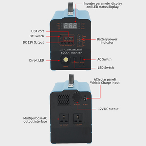 Sản Xuất Trạm Điện Cầm Tay 300W 500W Máy Phát Điện Năng Lượng Mặt Trời Đầu Ra Ac <span class=keywords><strong>Dc</strong></span> Ngoài Trời 220V Dùng Cho Gia Đình - Product Image 3