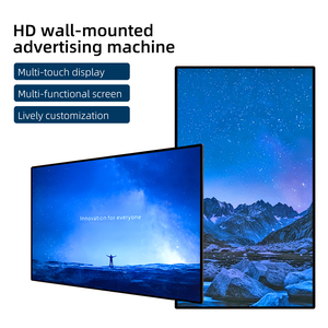 Siêu mỏng 32 43 55 65 75 inch LCD Máy nghe nhạc quảng cáo cảm ứng màn hình cho nhà hàng tự phục vụ OEM có sẵn kỹ thuật số Poster - Product Image 2