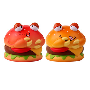 Juguetes antiestrés con forma de hamburguesa, material TPE para niños de 2 a 4 años, diseño unisex, regalo de decoración para el hogar - Product Image 3