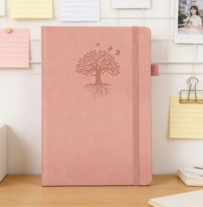 สมุดบันทึกธุรกิจพิมพ์ลายปี 2026 ปกหนัง PU พร้อมโลโก้สั่งทำ - Product Image 3