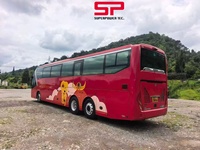 Autocar de tourisme Zhongtong 6139 d'occasion 2024, 54 places, moteur diesel Weichai 400 CV, toilettes, retardateur, pour longs trajets