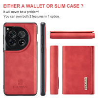 Pour Oneplus 13 12 11 One Plus 10 Pro couverture arrière MING M1 portefeuille magnétique détachable en cuir porte-carte étui de téléphone portable