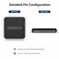 EPM570GT100C4 IC CPLD 81 I/O, montage en surface, boîtier 100TQFP