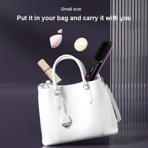 Plancha de Pelo Eléctrica Mini Inalámbrica Recargable por USB con Pantalla LCD de Alta Calidad, Batería de 1500 mAh y Temperatura Ajustable RV - Product Image 4