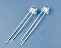 Diode LED DIP Blanc Rouge Jaune Vert Bleu Clair Lentille Ronde Diffusée Super Lumineuse 3V DIP Lampe 10mm 8mm 5mm Diodes Électroluminescentes