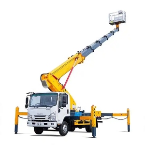 รถบรรทุกยกไฮดรอลิกสำหรับทำงานบนเครื่องบินอีซูซุขนาด28ม. 30ม. สินค้าใหม่ - Product Image 1