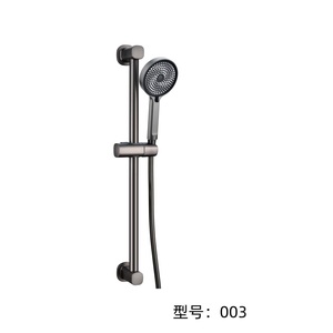 Grifo de Lluvia Moderno y Ecológico de Alta Presión con 3 Chorros, Acero Inoxidable, Estilo Europeo, Acabado Cuadrado, de Mano - Product Image 1