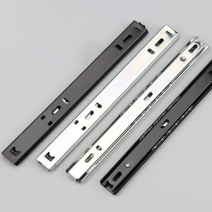 ボールベアリングソフトクローズキッチンフルエクステンション引き出しドアキャビネットワードローブスライド - Product Image 1