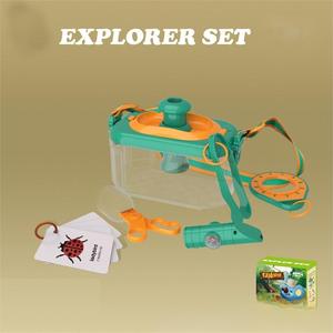 Boîte d'observation des <span class=keywords><strong>insectes</strong></span> <span class=keywords><strong>pour</strong></span> enfants, kit d'exploration et de collecte de la nature, jouet scientifique d'extérieur, ensemble d'expériences biologiques avec outils de capture - Product Image 4