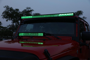 Barres lumineuses LED tout-terrain ADT 40 LED 120W haute puissance, contrôle par application, montage sur toit, 4x4, 5D RGB, 22 pouces, pour voitures et camions - Product Image 3