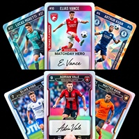 Cartes de jeu TCG personnalisées avec impression holographique laser sur carton épais et panneau de statistiques du joueur – Fabrication en usine
