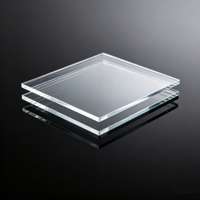 Feuille acrylique PMMA transparente antistatique pour protections de machines et clôtures de sécurité, disponible sur mesure