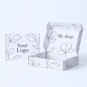 Fabricants <span class=keywords><strong>emballage</strong></span> personnalisé expédition boîtes postales boîte de papier en <span class=keywords><strong>carton</strong></span> ondulé avec votre propre logo - Product Image 1