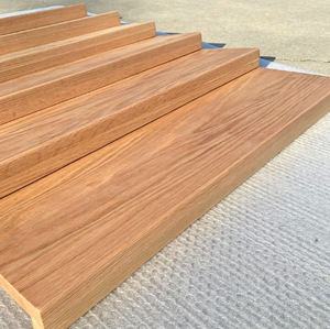 Peldaños de Madera de Caucho Ecológicos y Seguros, Piezas de Madera Sólida para Escaleras Interiores, Fabricante EFS, Garantía de 5 Años - Product Image 3
