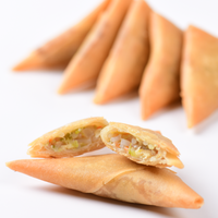 Chinese Instant Food Frozen Vegan Curry Samosa Snack