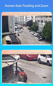 <span class=keywords><strong>Camera</strong></span> vòm an ninh 360 ° ngoài trời 2MP PoE tự động theo dõi <span class=keywords><strong>Zoom</strong></span> quang học 20x Phát Hiện Hình người đầy đủ màu sắc tầm nhìn ban đêm âm thanh 2 chiều - Product Image 2