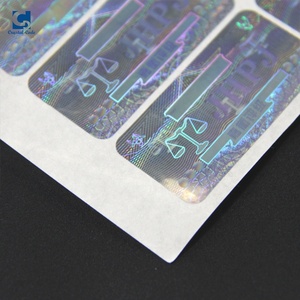 Tem nhãn hologram chống nước, chất liệu vinyl, tùy chỉnh, khổ A4, hình tròn, giấy, chống giả, mã QR, cuộn, trong suốt, có logo - Product Image 1