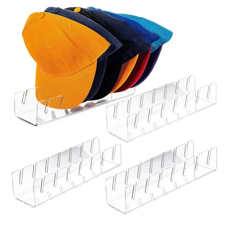 Hoed Stand Baseball Cap Organizer Clear Acryl Hoed Stand Rek Voor Slaapkamer