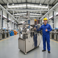 Machine de broyage universelle pour la production de micro-poudre de varech, de nitrate, de soufre et d'acide citrique, avec fonction de dépoussiérage et de broyage fin