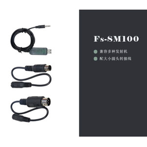 Flysky FS SM100 RC Mô Phỏng Chuyến Bay USB Với Cáp FMS Cho I6 I10 I6X T6 CT6B TH9X RC FPV Máy Phát Điều Khiển Từ Xa - Product Image 6