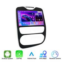 Autoradio Android Rhythm, installation facile, GPS 10 pouces, Carplay, BT, plug and play, pour Renault Clio 2012-2019