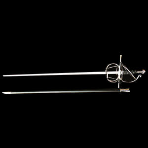 ノーカットヨーロピアンナイトエチケット旗上げ式コマンドスウィフトソードフィルムコールドウェポンウエスタンメタルロングソード - Product Image 2