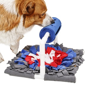 2024 <b>Automatic</b> <b>Dog</b> <b>Treat</b> Food <b>Dispenser</b> Interactive Puzzle Toys for <b>Dogs</b> Difficulties Snuffle Mat Bowl Pet Bowls Feeders - Product Image 2