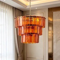 Lustre Classique Fait Main, Décoration de Plafond pour la Maison, Design Artistique Vintage, Lampes Suspendues, Lustre de Salon, Luminaire Suspendu